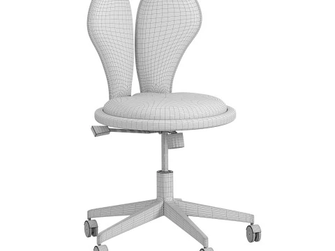 BUNNY DESK CHAIR 3D Model