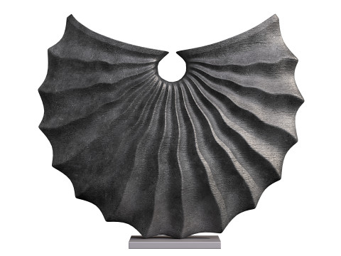 Coquille noire Sculpture Modelo 3D