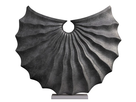 Coquille noire Sculpture 3D Model