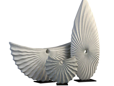 Sculptures by Benoit Averly 3D Model