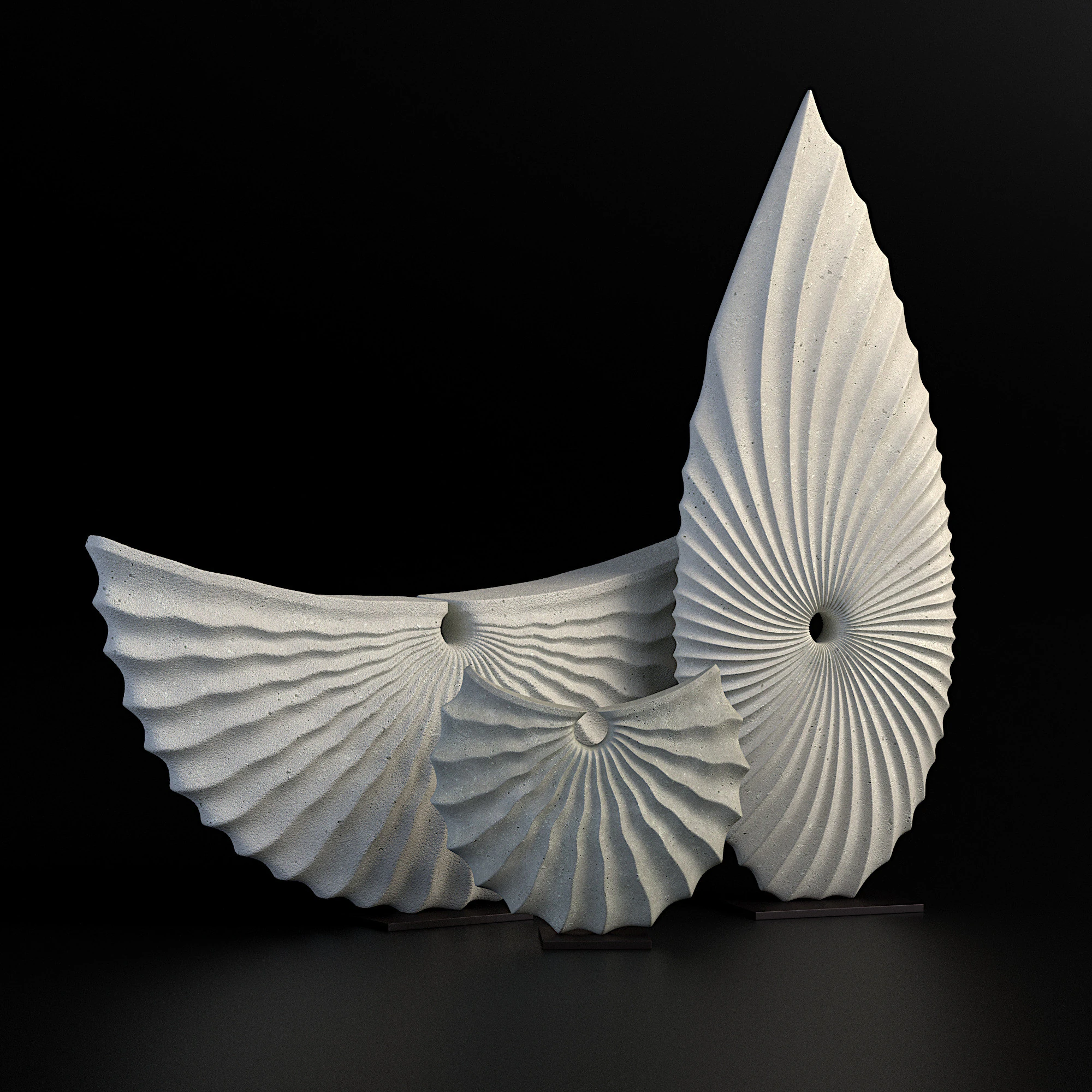 Sculptures by Benoit Averly 3D Model .c4d .max .obj .3ds .fbx .stl .blend