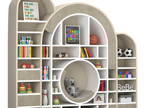 BUBBLE GUM READING NOOK Model 3D