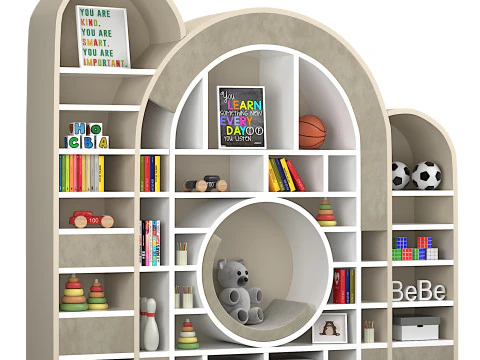 RECANTO DE LEITURA DE BUBBLE GUM Modelo 3D