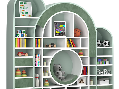 BUBBLE GUM READING NOOK 3D Model