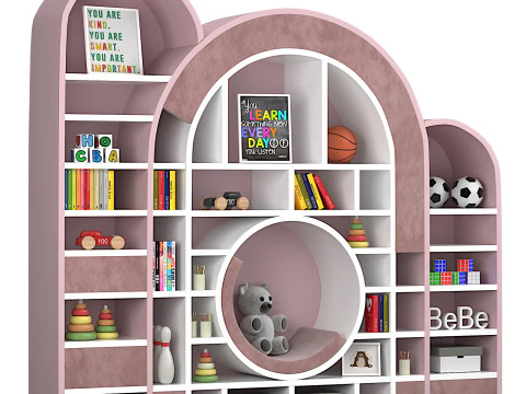 RECANTO DE LEITURA DE BUBBLE GUM Modelo 3D