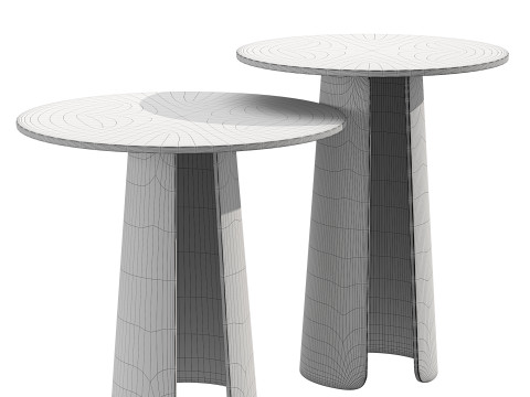 ORBIT SIDE TABLE POLIFORM Modelo 3D