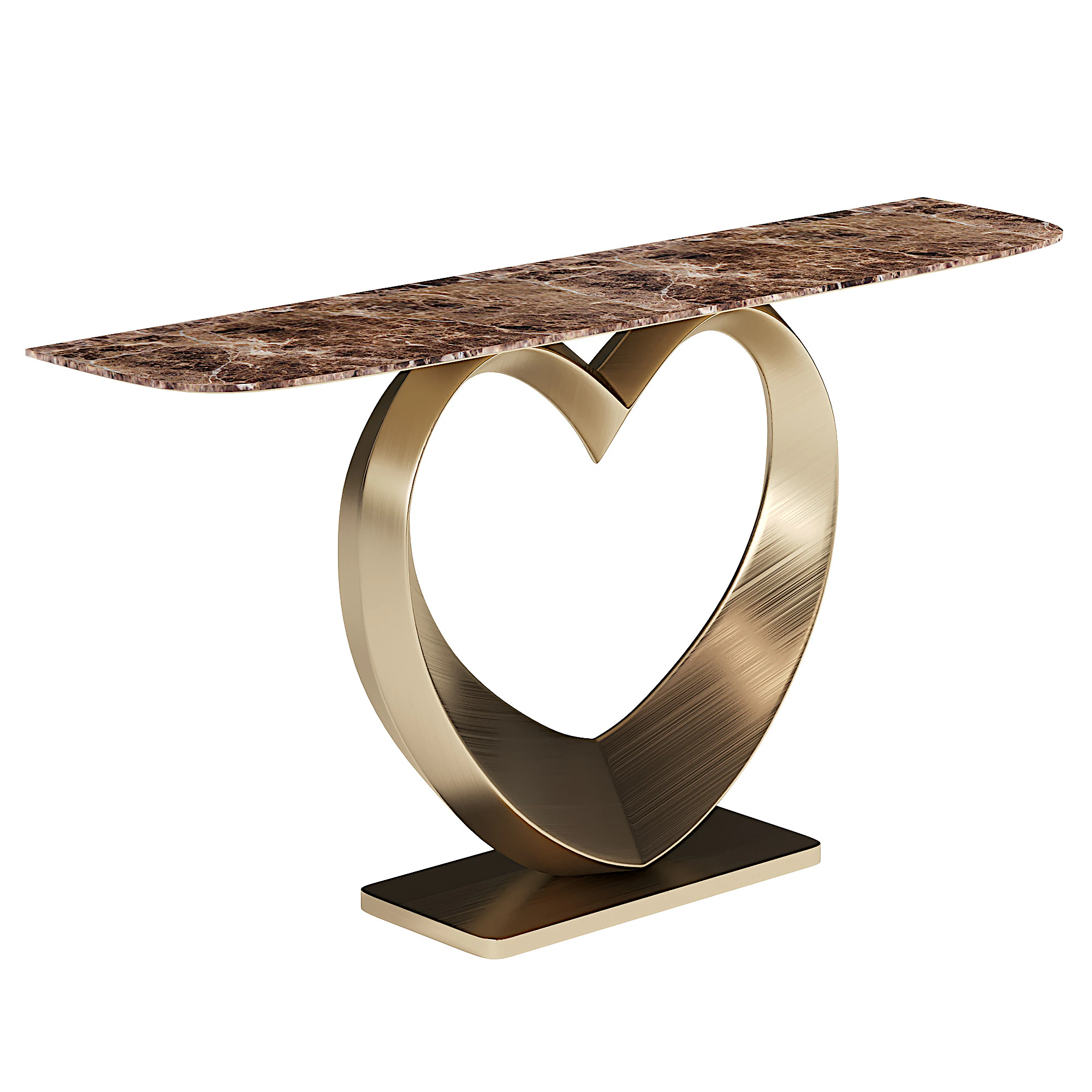Lavish console table 3D Model .c4d .max .obj .3ds .fbx .stl .blend 