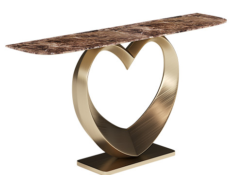 Lavish console table Modelo 3D