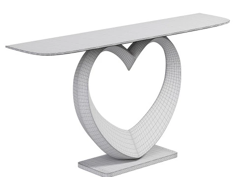 Lavish console table 3D Model