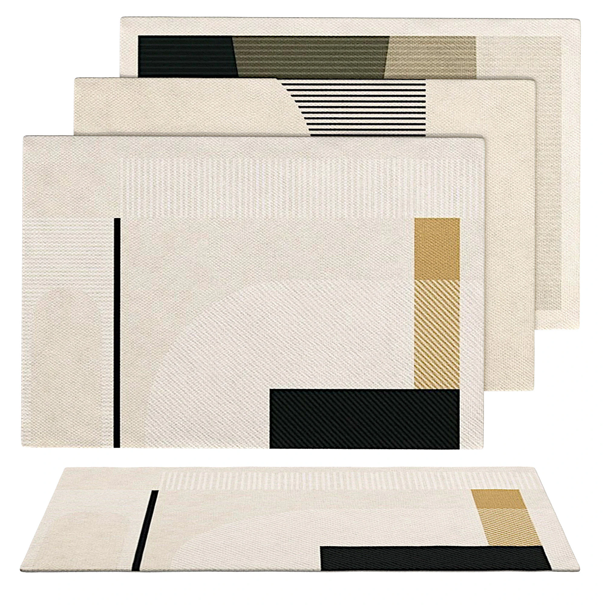 SET DI TAPPETI CHIARI 03 Modello 3D .c4d .max .obj .3ds .fbx .stl .blend