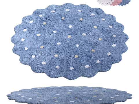 LORENA CANALS LITTLE BISCUIT WASHABLE RUG 3D Model