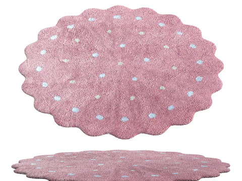 LORENA CANALS LITTLE BISCUIT WASHABLE RUG 3D Model