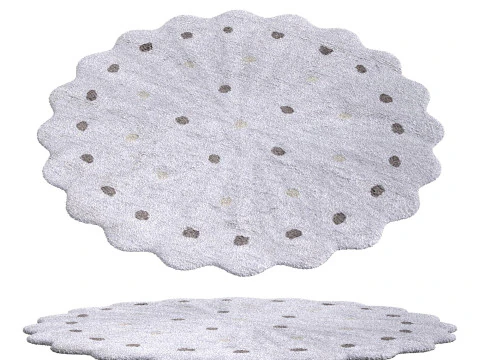 LORENA CANALS LITTLE BISCUIT WASHABLE RUG 3D Model