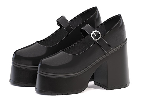 MARY JANE SHOES 3D Модель