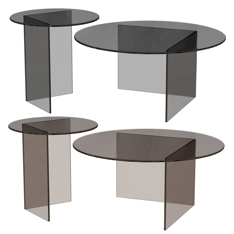 Contemporary Coffee Table Pond 3D 모델 .c4d .max .obj .3ds .fbx .stl .blend 