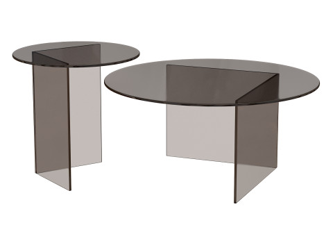 Contemporary Coffee Table Pond 3D 모델