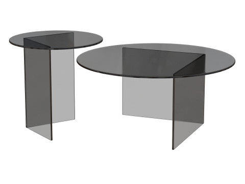 Contemporary Coffee Table Pond 3D 모델