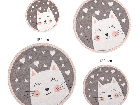 Safavieh Carousel kids are rug CAT 3D मॉडल