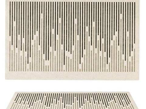 SET OF LIGHT COLOR CARPETS 04 3Dモデル