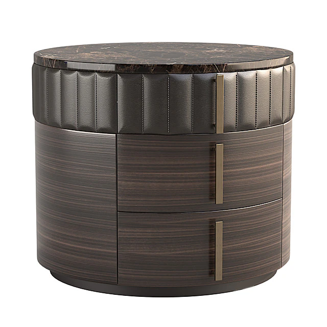 Double C Nightstand by Daytona 3D Model .c4d .max .obj .3ds .fbx .stl .blend 