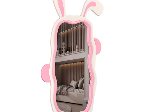 RABBIT MIRROR 3D Model