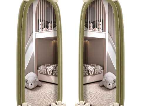 MIRROR FOR CHILDRENS ROOM 3D Model