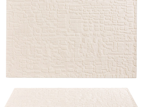 SET OF LIGHT COLOR CARPETS 05 3D Model