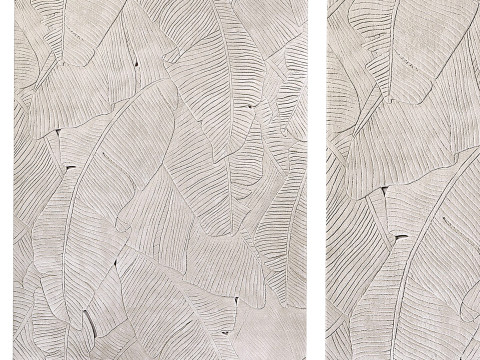 Palm Leaf CARPET 3D Model