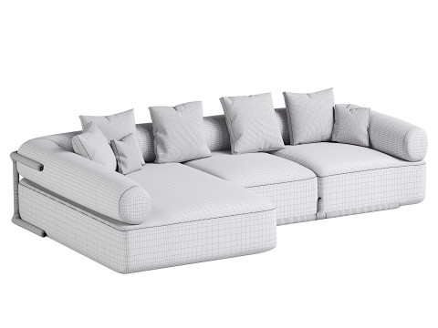 Klem Corner Sofa Composition 3D Модель