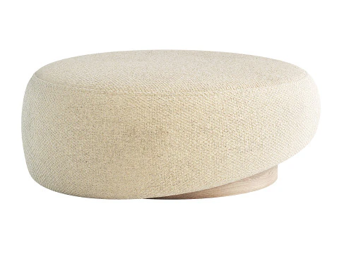 Cascade Ottoman 3D Model