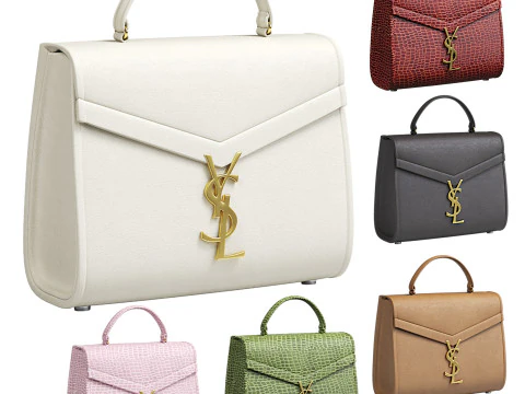 イヴ・サンローランのバッグ 3Dモデル