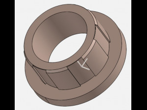 Thule Urban Glide 2 front fork bushing Modelo de impresión 3D