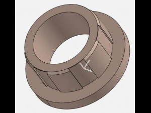 Thule Urban Glide 2 front fork bushing 3D Print Model
