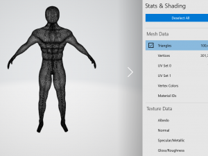 Human High Poly Model 3D-Modell
