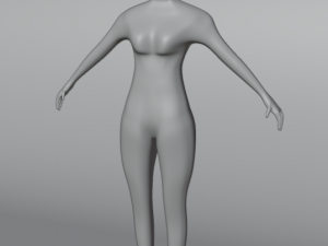 Human High Poly Model 3D-Modell