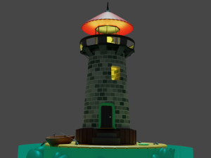 Lighthouse 3D 모델