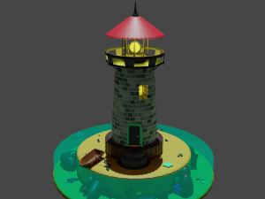 Lighthouse 3D Model