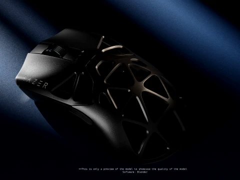 Razer Viper Mini SE 3D Model