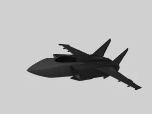 MiG-31 Modelo 3D