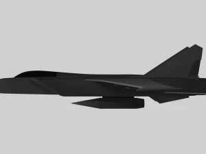MiG - 31 3D Model