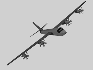 Ту-95 3D Модель