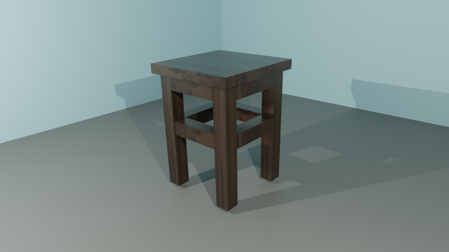 Stool model 3D मॉडल .c4d .max .obj .3ds .fbx .stl .blend