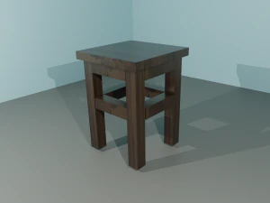 Stool model 3D Model