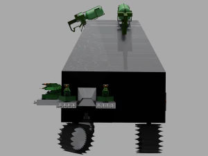 House-killer owned by Russian army 3D Model