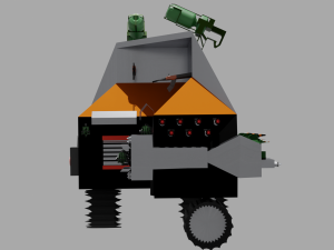 House-killer owned by Russian army Modèle 3D