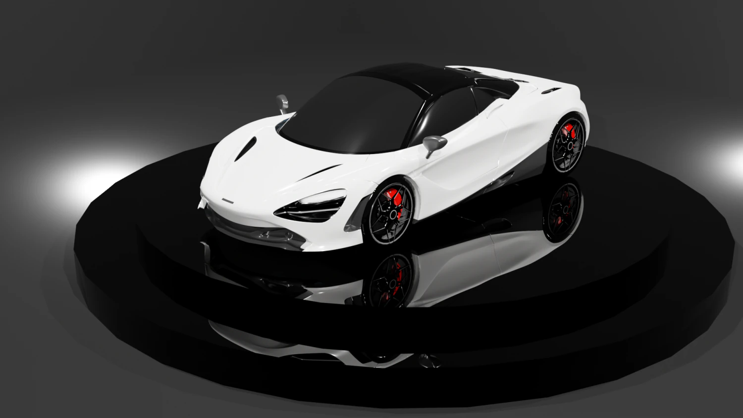 McLaren 720s 3D Model .c4d .max .obj .3ds .fbx .stl .blend 