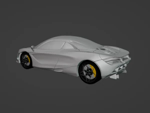 McLaren 720s 3D Model