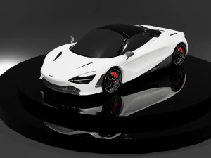 McLaren 720s 3D Model