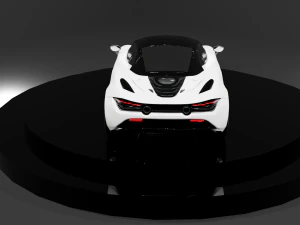 McLaren 720s 3D Model