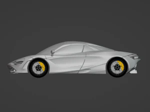 McLaren 720s 3D Model